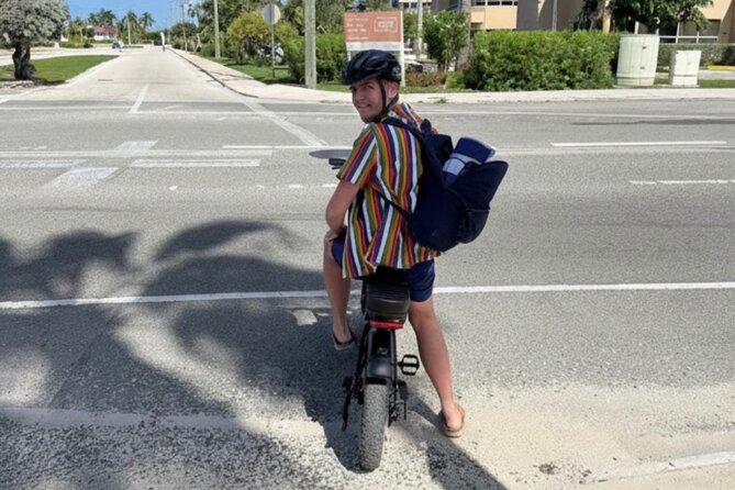 Coastal E-Bike Adventure: Full-Day Self-Guided Tour Grand Cayman - Camana Bay: modern shops and an observation tower