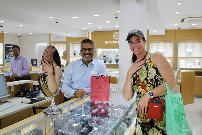 Diamonds and Cocktails a Shopping Experience in Grand Cayman - Entering Kay’s Fine Jewelry on Albert Panton Street