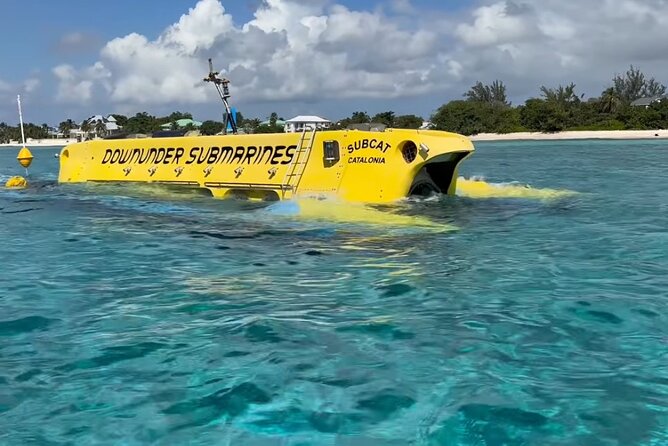 Exclusive Cayman Underwater Adventure: Yellow Submarine Cayman - The descent to 50 to 100 feet