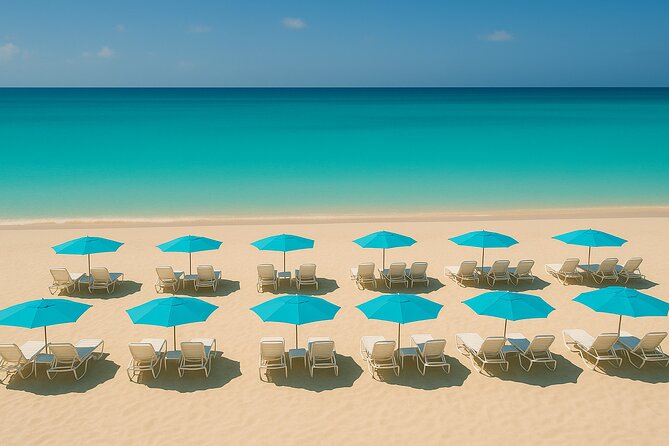 Grand Cayman Beach Day All Day Chairs Umbrella & Snorkelling - Key points to know before you go