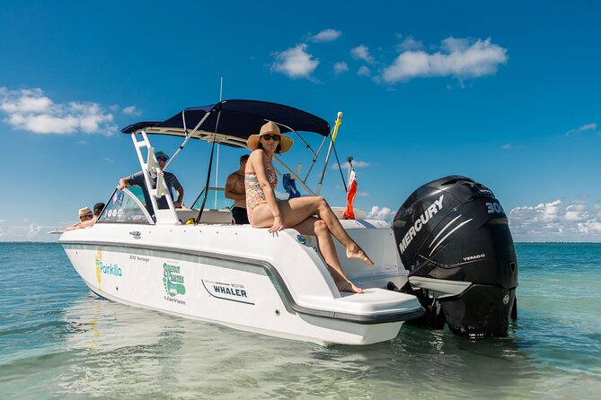 Private boat charter in Grand Cayman - Stingray City, with room to set your own pace